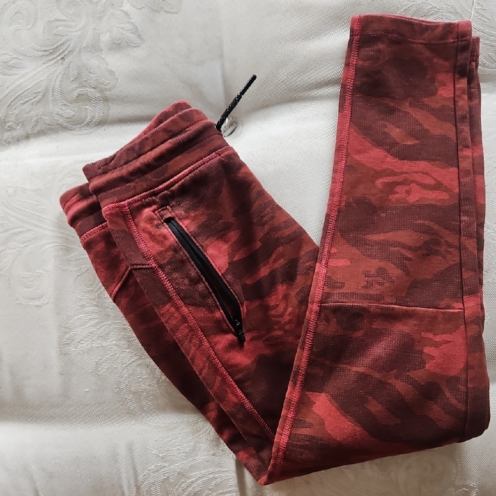GAP Kids Red Camouflage Joggers